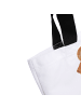 Mr. & Mrs. Panda Tote Bag Sternzeichen Steinbock mit Spruch in Weiß