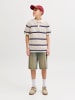 JACK & JONES Junior Gestricktes Polo in Sea Salt