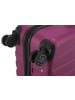 suitline mittelgroßer Hartschalen-Koffer Check-In Reisekoffer TSA 68L in Magenta