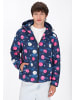 MO Men Jacket in navy multicolor