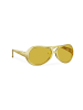 relaxdays 10x Rapperbrille in Gold