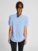 Hummel Hummel T-Shirt Hmlmt Yoga Damen Atmungsaktiv Leichte Design in PLACID BLUE