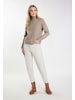 DreiMaster Damen Strickpullover in Schlamm Melange