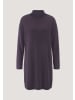Hessnatur Hessnatur Strickkleid Relaxed aus TENCEL™ Lyocell mit Bio-Baumwolle in dunkle traube