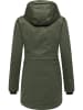 ragwear Kurzmantel Ellsa YOUMODO in Dark Olive