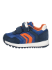 Geox Sneaker in Navy/Orange