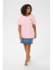 KAFFE curve T-Shirt kurzarm KCannia Loose fit in Ballerina