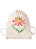Mr. & Mrs. Panda Jutebeutel Hummel Blume ohne Spruch in Creme