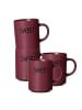 Ritzenhoff & Breker 4er Set Henkelbecher Sweet in 390 ml in rot