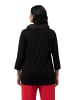 Ulla Popken Shirt in schwarz