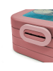 Mr. & Mrs. Panda MEPAL Bentobox Seekuh Happy Design mit Spruch in Rot Pastell