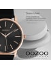 Oozoo Armbanduhr Oozoo Timepieces schwarz groß (ca. 40mm)