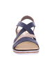 rieker Keilsandalette in blau