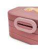 Mr. & Mrs. Panda Lunchbox Otter Bauch Motiv mit Spruch in Rot Pastell