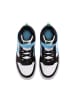 Nike Sneaker Court in White/Football Blue-Black-Arctic Green