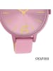 Oozoo Analog-Armbanduhr Oozoo Timepieces rosa groß (ca. 42mm)