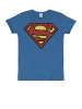 Logoshirt T-Shirt Superman in blau