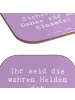 Mr. & Mrs. Panda Tassenuntersetzer Spruch Sicherheitsdienst Held... in Lavendeltraum