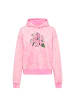IZIA Women Hoodie in Rose