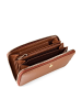 Esquire Alexandria Geldbörse RFID Schutz Leder 17 cm in braun