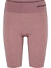 Hummel Hummel Cycling Kurze Hose Hmlclea Yoga Damen Atmungsaktiv Schnelltrocknend Nahtlosen in WOODROSE/ROSE TAUPE MELANGE