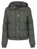 Urban Classics Winter Jackets in dark olive