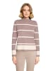 Betty Barclay Feinstrickpullover mit Stehkragen in Patch Taupe/Beige