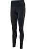 Hummel Hummel Tights Hmlte Training Damen Dehnbarem Feuchtigkeitsabsorbierenden in BLACK