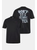 JP1880 Kurzarm T-Shirt in schwarz
