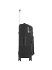 D&N Travel Line 9204 4 Rollen Kofferset 3-teilig mit Dehnfalte schwarz