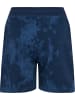 Hummel Kinder Short "Hmljump Aop Shorts" in Blau