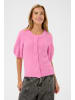 Kaffe Strickjacke KAemelie Regular fit in Pink Power Melange