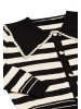 VIRITA Women Cardigan in Schwarz Weiss