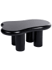 Beliani Couchtisch ONDLE in Schwarz - (W) 100 x (H) 40 x (L) 70 cm
