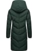 ragwear Wintermantel Natalka Melange in Dark Green