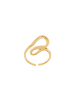 Steel_Art OneSize Ring Damen Naia goldfarben in goldfarben