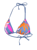 BECO the world of aquasports Bikini-Oberteil Tropical Flowers in blau-bunt