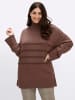 sheego Rollkragen-Pullover in schoko