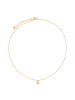 Steel_Art feine Halskette Damen Egbut goldfarben in goldfarben