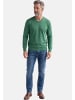 Redmond Pullover Basic in Dunkelgrün