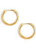 Rafaela Donata Creolen Sterling Silber in gelbgold