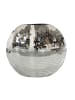 FineBuy Vase in Silber / Metall / 40x10x35