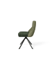 byLiving 2er-Set: Stuhl CALIFORNIA in Grün/Schwarz - (B) 50 x (H) 89 x (T) 56 cm