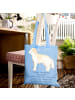 Mr. & Mrs. Panda Jutebeutel Golden Retriever Charme mit Spruch in Sky Blue