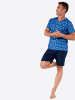 HOM Pyjama Short Sleepwear Beachcomber in blue print