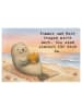 Mr. & Mrs. Panda Puzzle Robbe Pommes Design mit Spruch in Weiß