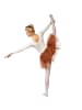 tectake Ballettrock, Tutu aus 3-lagigen Tüll, Angenehm dank Gummizug