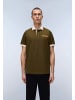 Napapijri Polo E-ZERI SS in Dark Olive