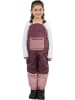 Normani Outdoor Sports Kinder Regenhose mit Hosenträgern in Bordeaux