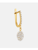 Diamant L'éternel Ohrringe aus 585 Gelbgold